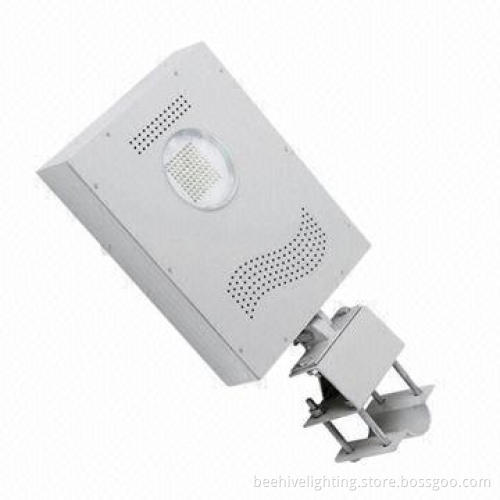 All-in-one solar garden light, easy to install with motion sensor, 8W power with lithium battery